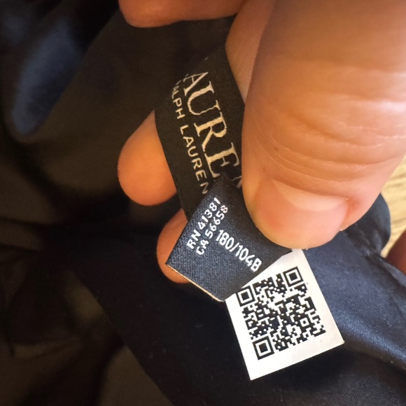 LAUREN Quilted-Satin-Trim Wool-Blend Coat - Picture 13 of 16